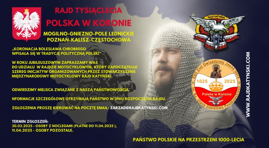 Plakat_Rajdu_Tysiąclecia_2025